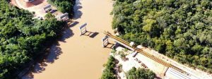 DER-MG inicia instalação de vigas em ponte sobre o Rio Paracatu