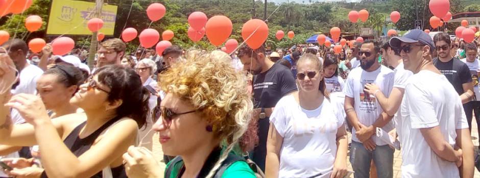 Brumadinho tem ato em homenagem às vítimas do rompimento, ocorrido há cinco anos