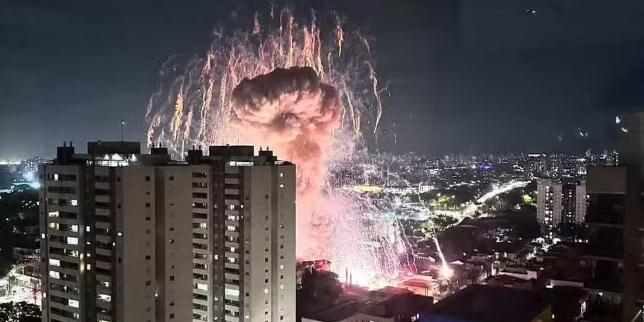 Explosão de casa que armazenava fogos de artifício deixa um morto e 9 feridos em SP