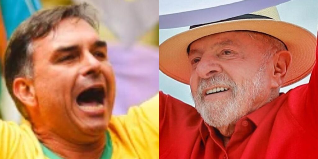 Flávio Bolsonaro e Lula vão se enfrentar no 2º turno pela Presidência do Brasil